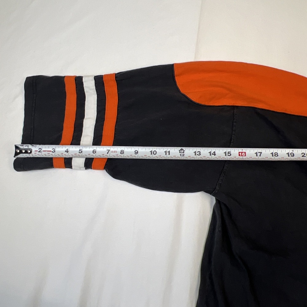Vintage NHL Philadelphia Flyers Eastern Conference Black Shirt Pro-Player Mens L - Picture 9 of 9